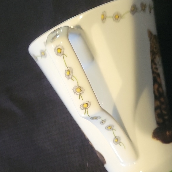Cat Coffee cup,St.Michael fine bone China mug, EUC - Picture 5 of 5